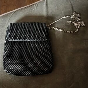 Elegant Black Chain Bag NWOT